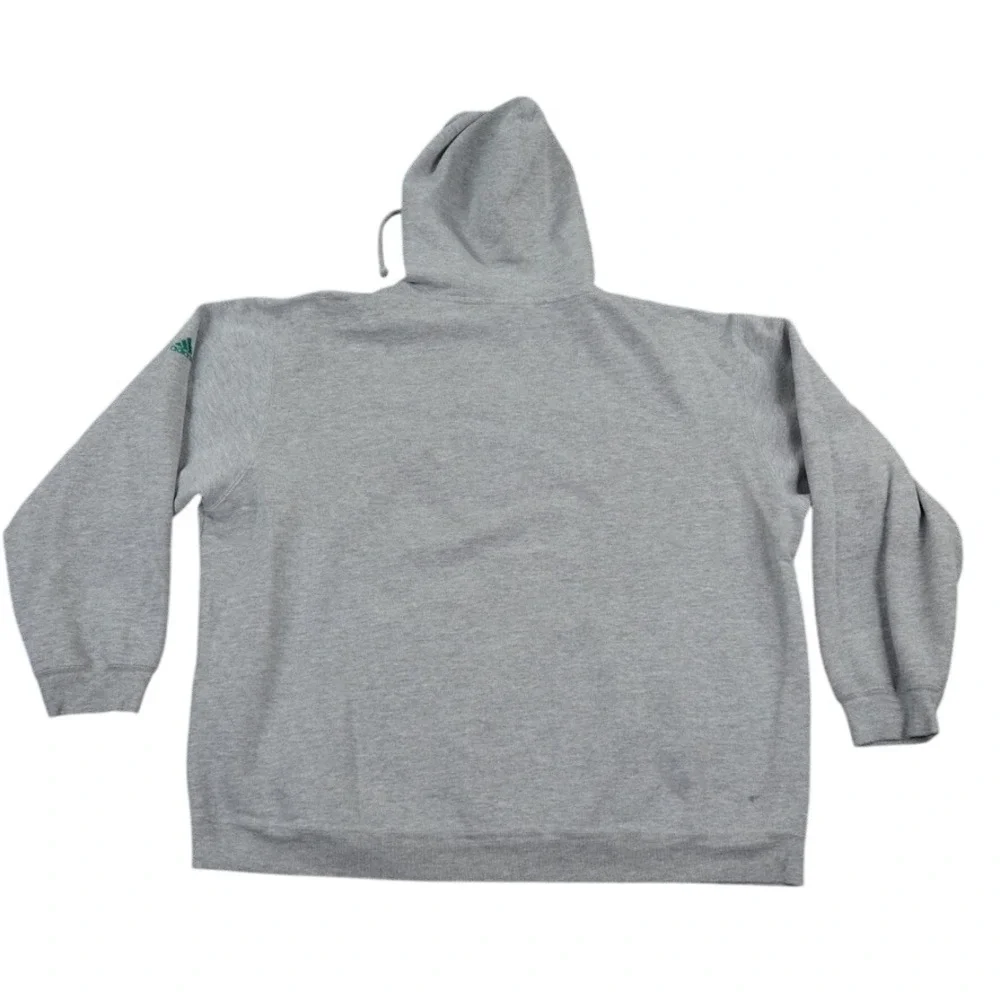 Adidas Boston Celtics Hoodie Mens XL Gray NBA Basketball Logo Streetwear